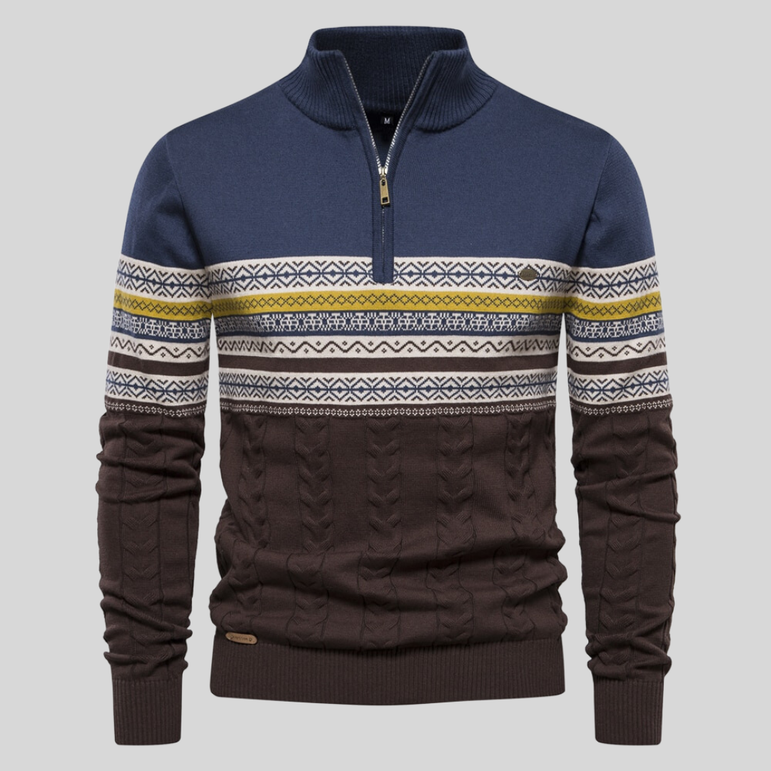 Skandinavischer Damenpullover Warm aus Wolle