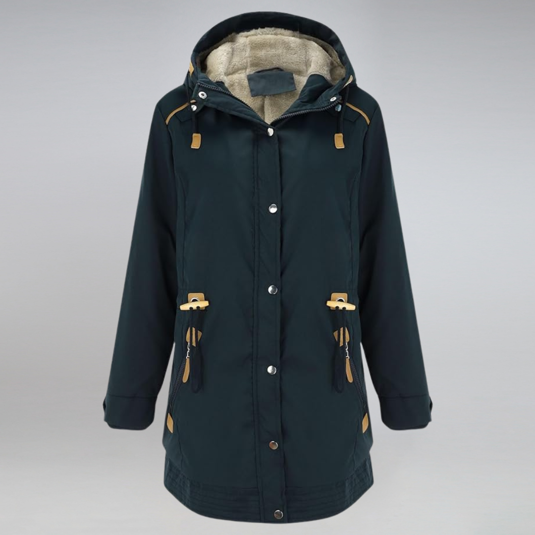 Damen Parka Wetterfest Warm Isoliert