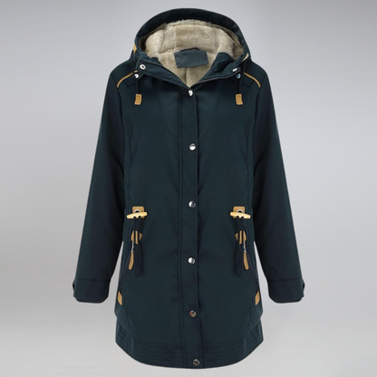 Damen Parka Wetterfest Warm Isoliert