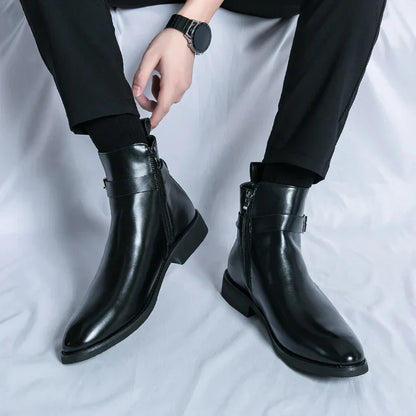 Herren Lederschuhe Elegant Leder