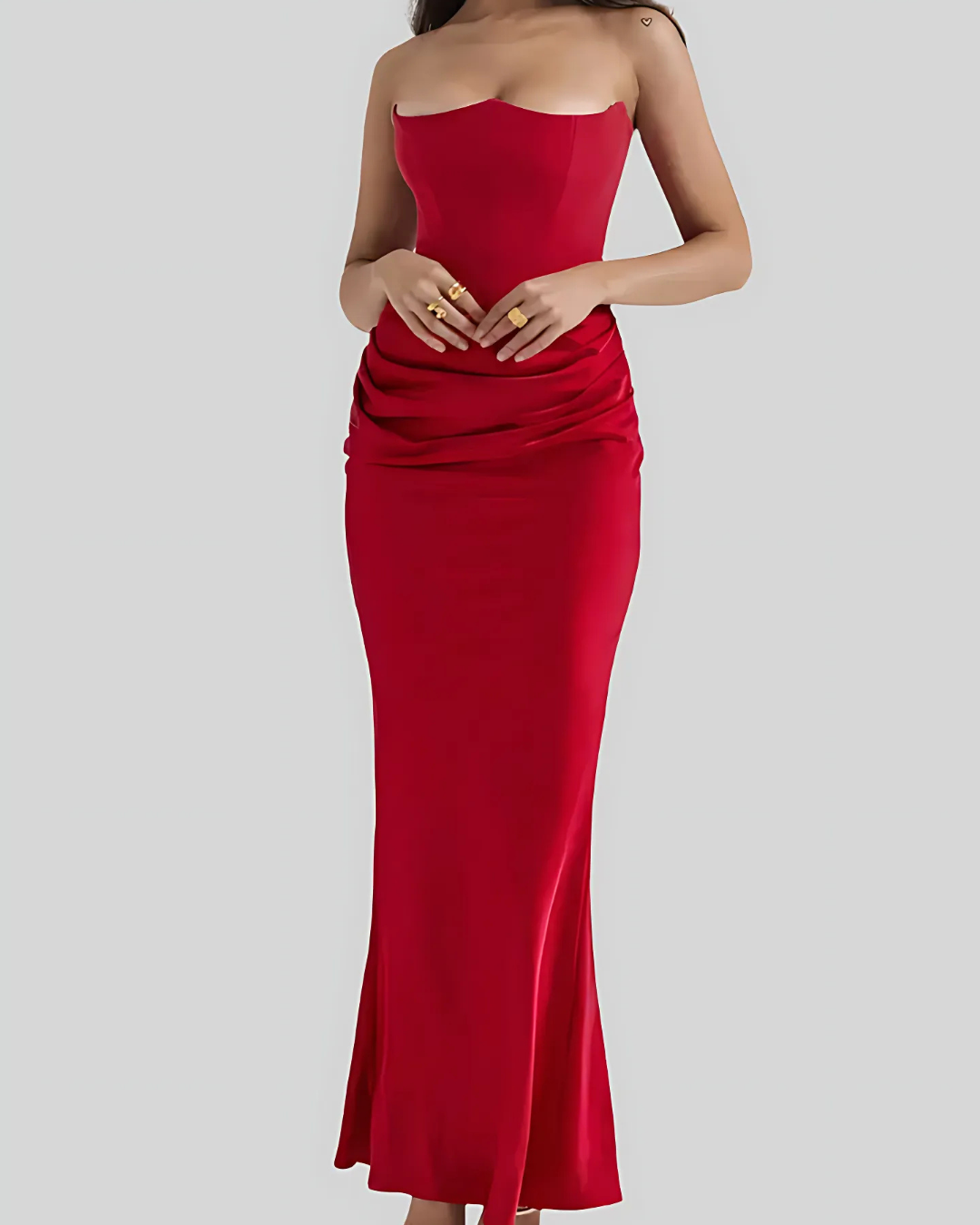 Damen Hochzeitskleid Elegantes Maxikleid Lang
