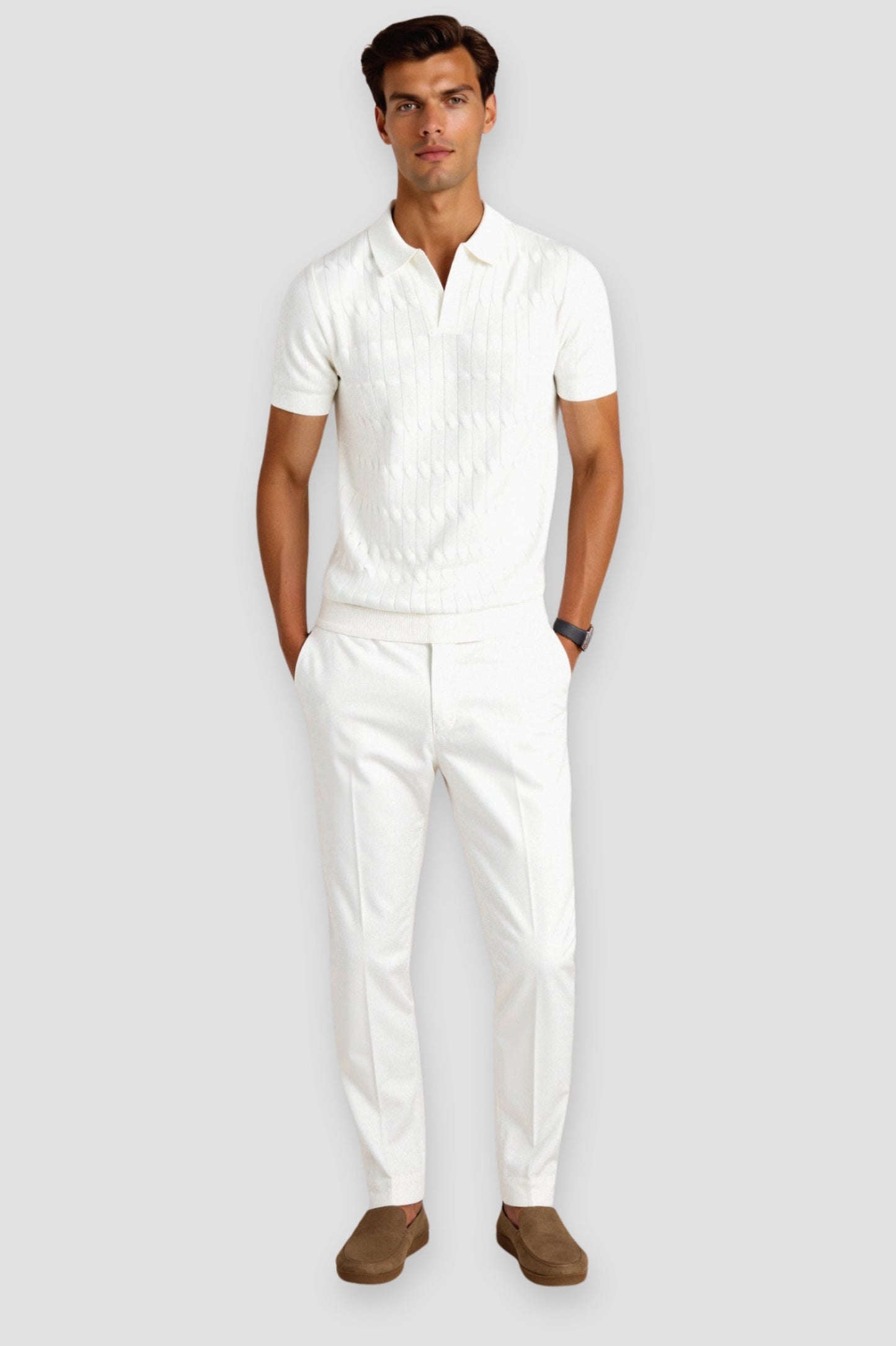 Herren Polohemd Klassisches Elegantes Design