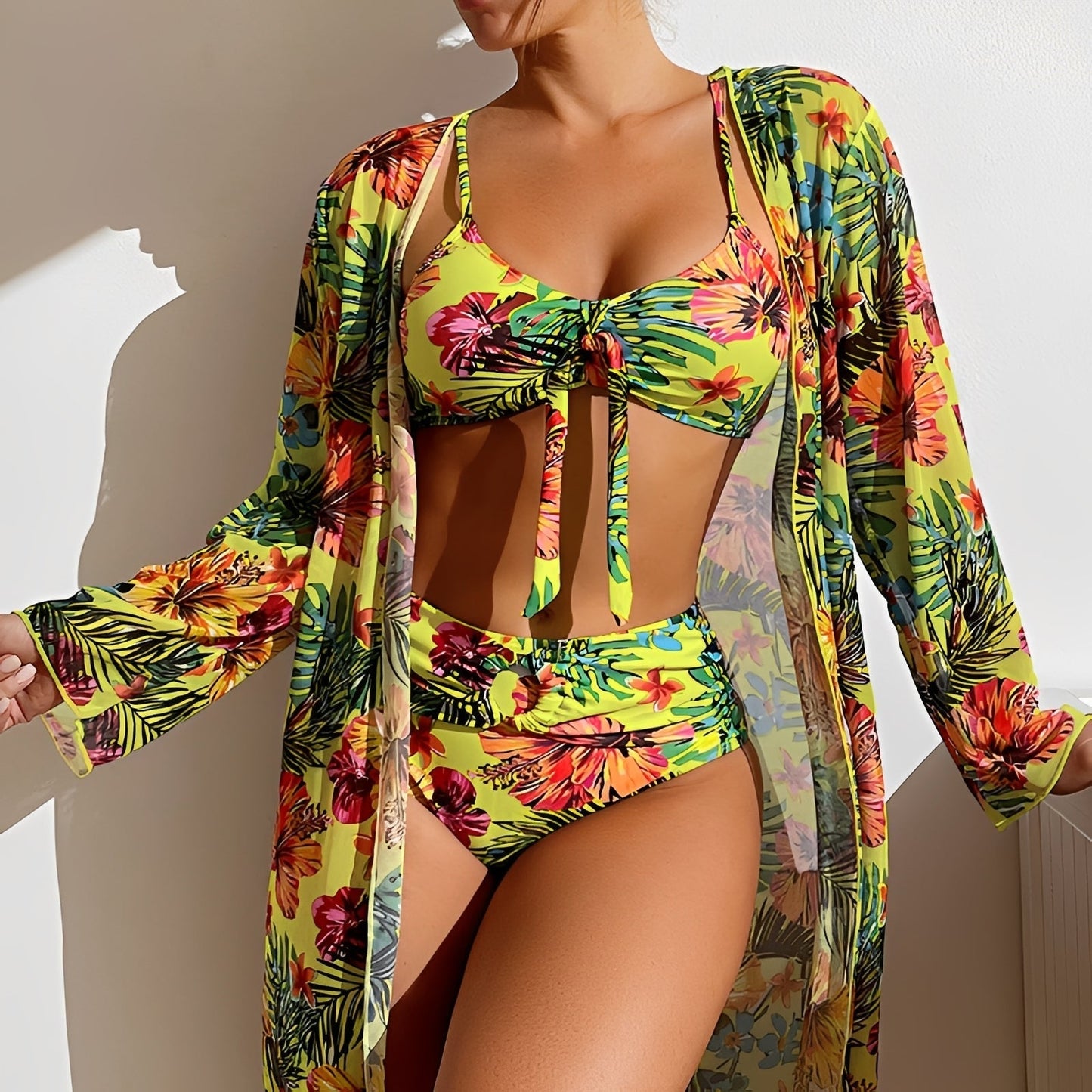 Damen Badeanzug Bikini Set Stilvoll Sommer
