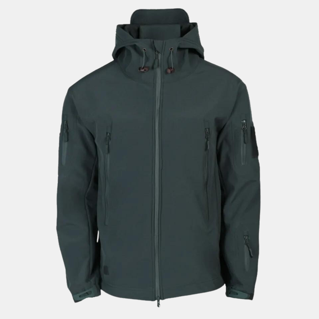 Herren Softshelljacke Wasserdicht Atmungsaktiv Mit Kapuze