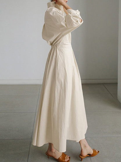 Damen Maxi Kleid Tailliert Lang Elegant