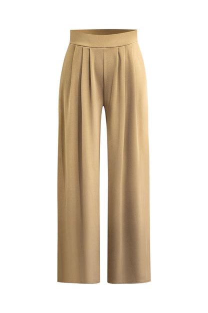 Damen Zweiteiler Set Crop Palazzo Hose