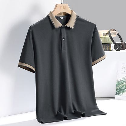Herren Polo-Shirt Elegantes Business-Casual Baumwolle Modern