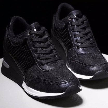 Damen Sneaker Keilabsatz Orthopädisch Bequem - Norvielle