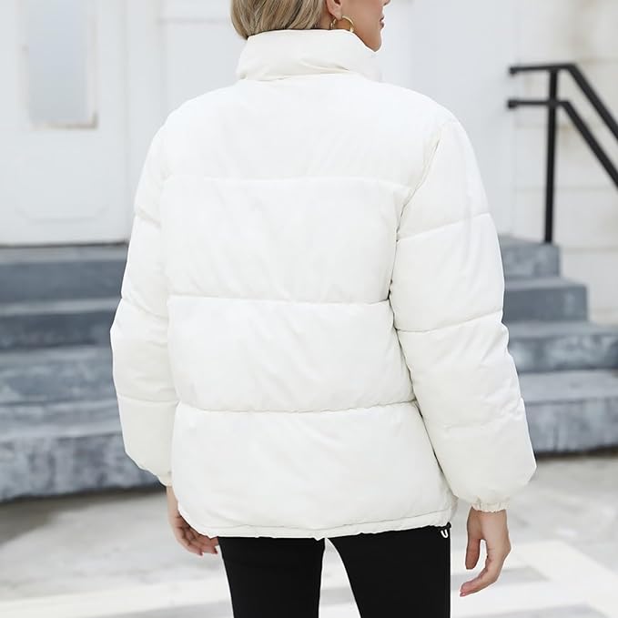 Damen Winterjacke Warm Gefüttert Kuschelig