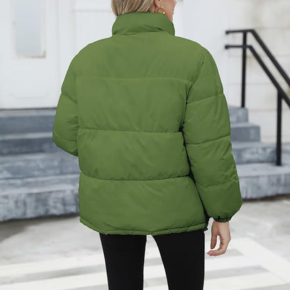 Damen Winterjacke Warm Gefüttert Kuschelig