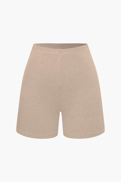 Damen Zweiteiler Set Bustier und Shorts
