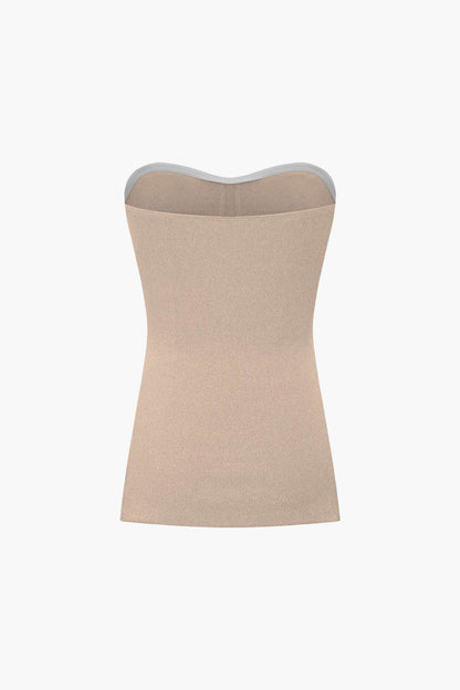 Damen Zweiteiler Set Bustier und Shorts
