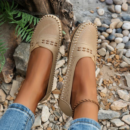 Damen Orthopädische Schuhe Bequem Slip-On Komfort