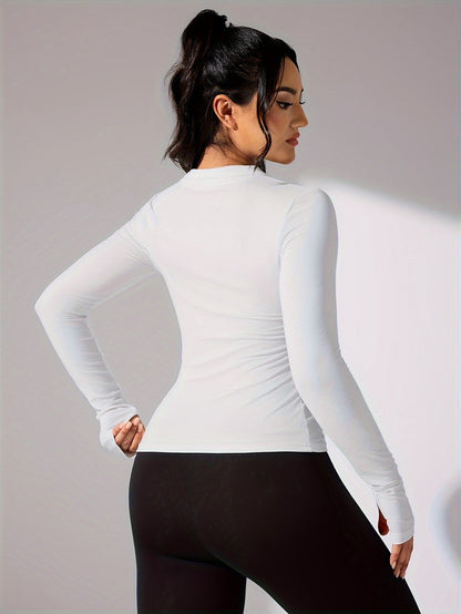 Damen Sportjacke Langarm Lässig