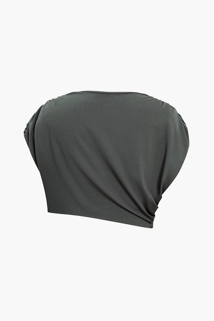Damen Zweiteiler-Set Drapierung Elegantes