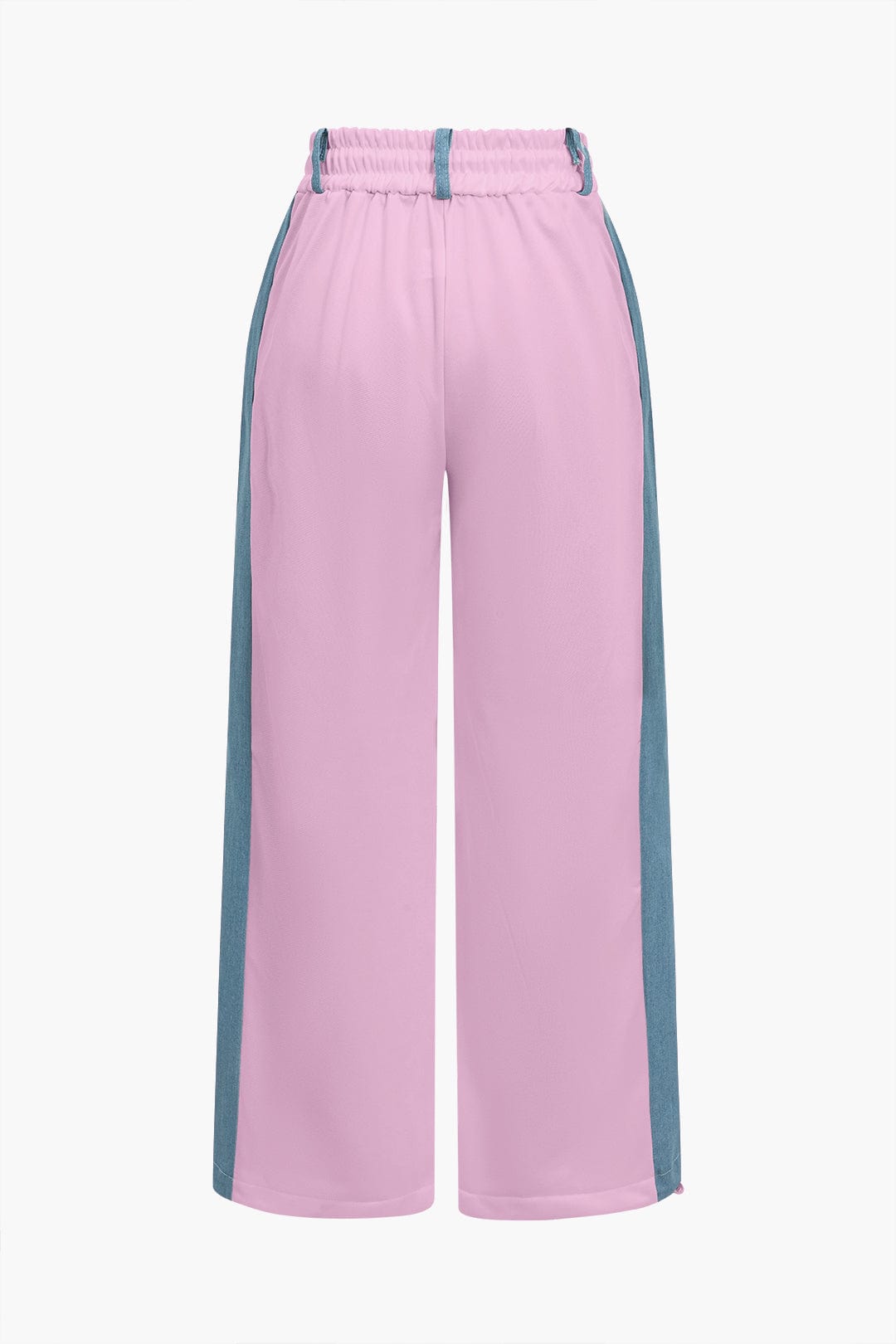 Damen Zweiteiler Denim Look Jeansoptik