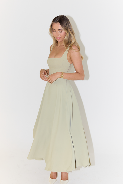 Damen Elegantes Midi-Kleid Vielseitig Chic
