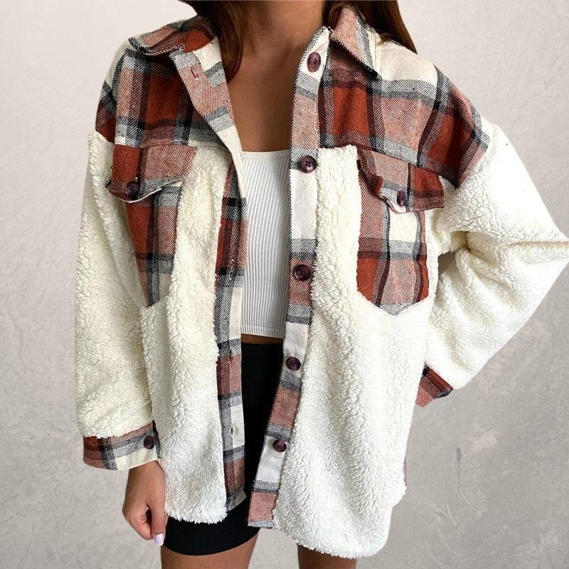 Damen Winterjacke Baumwolle Kuschelig