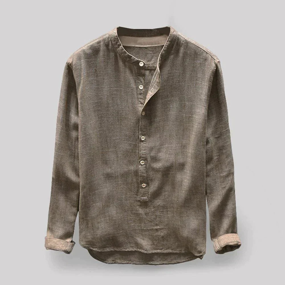 Herren Oxford Bluse Klassisch Elegante