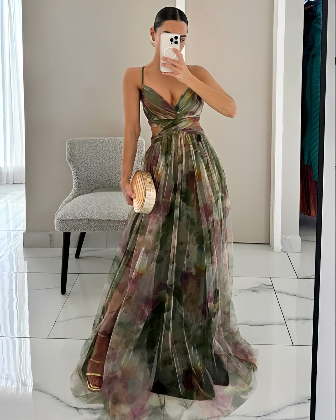 Damen Maxikleid Elegant