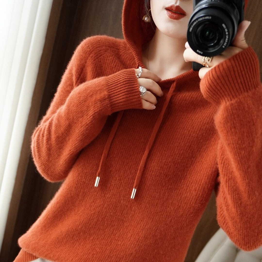 Damen Winter Kapuzenpullover Warm Fleece