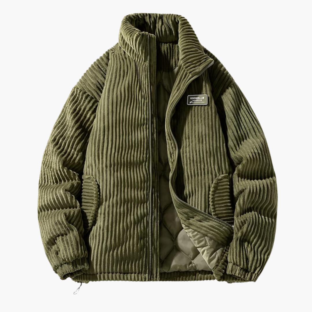 Herren Cordjacke Braun Modern