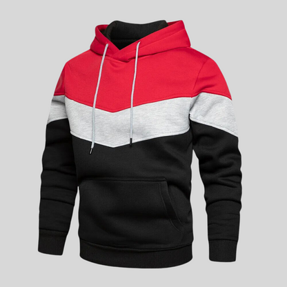 Herren Pullover Patchwork Baumwolle Modern