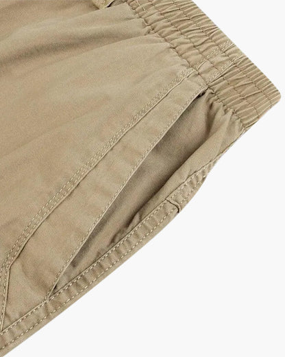 Herrenhose Gerader Schnitt Baumwolle Elastikbund Bequem