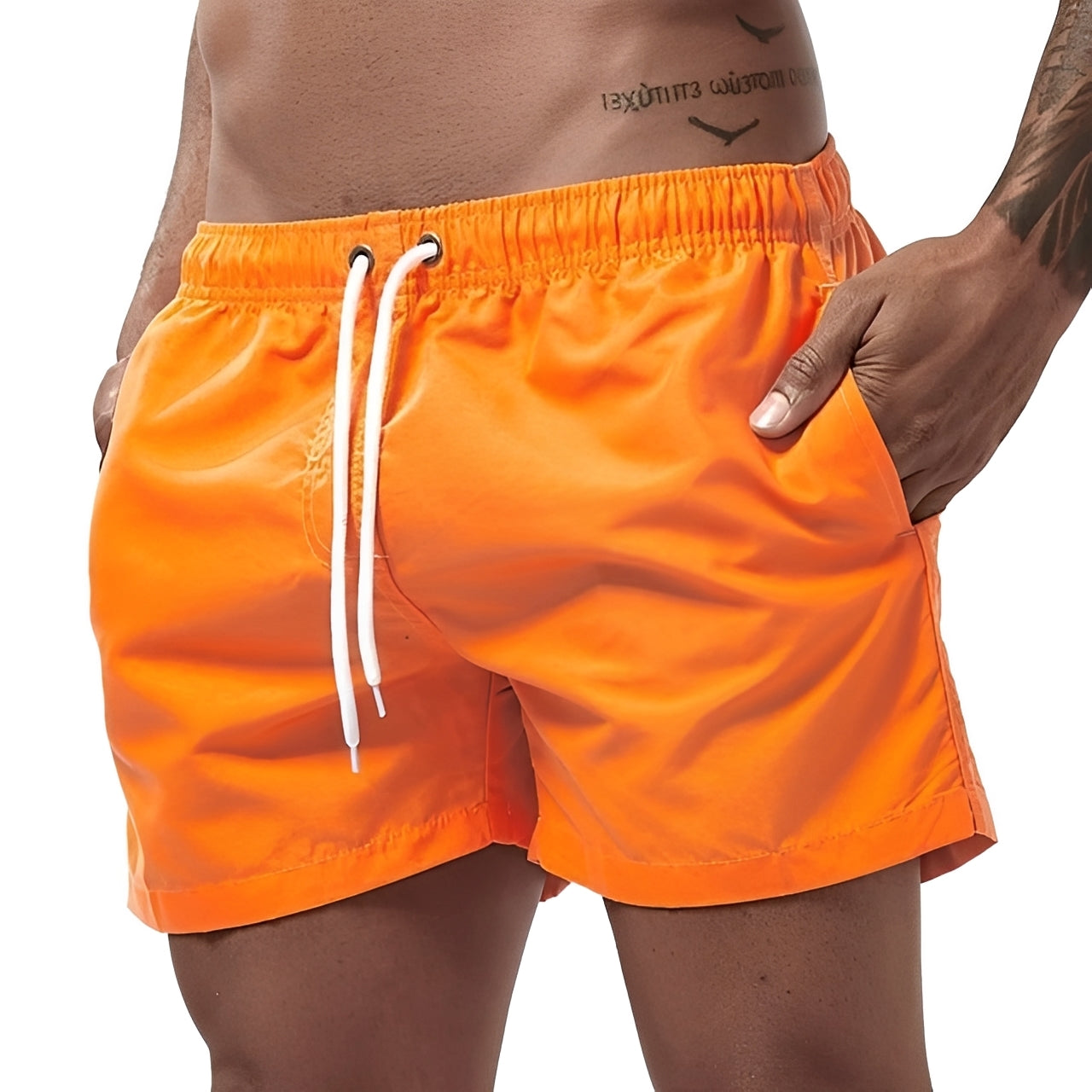 Herren Shorts Sommer Bequem Leicht