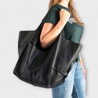 Damen Großtasche Klassisch Leder