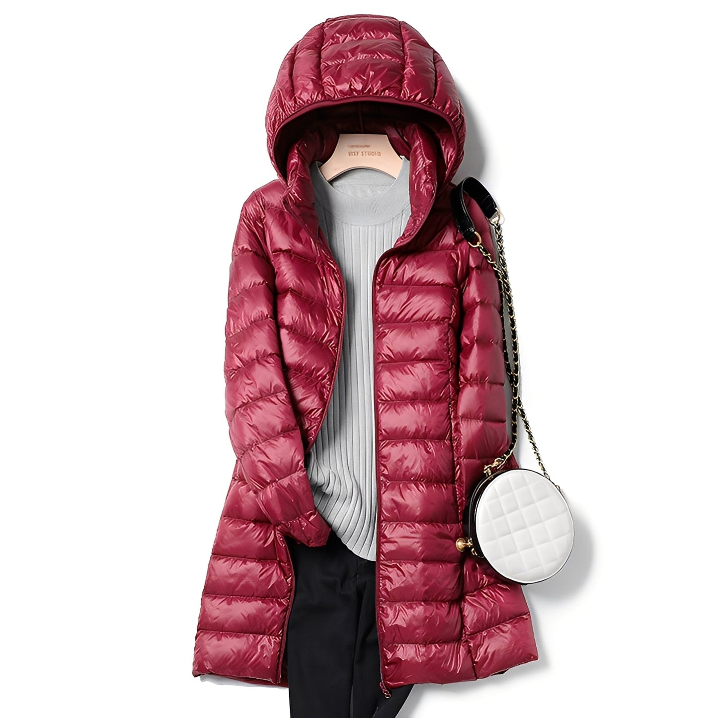 Damen Daunenjacke Warm Kuschelig