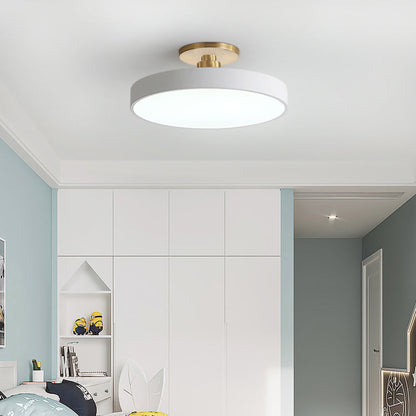 LED Deckenleuchte Gold Modern Dimmbar