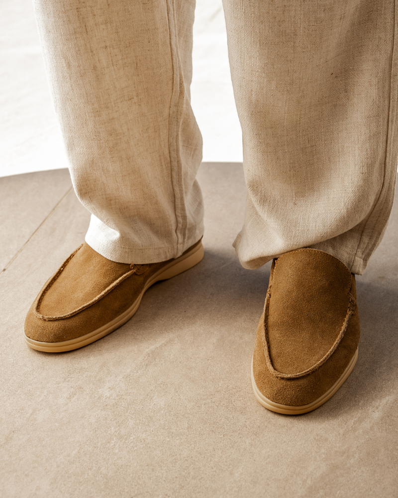 Herren Loafer aus Wildleder Elegantes Design