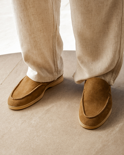 Herren Loafer aus Wildleder Elegantes Design