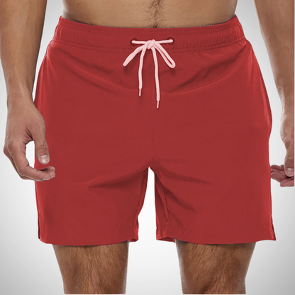 Herren Badehose Einfarbig Komfortabel