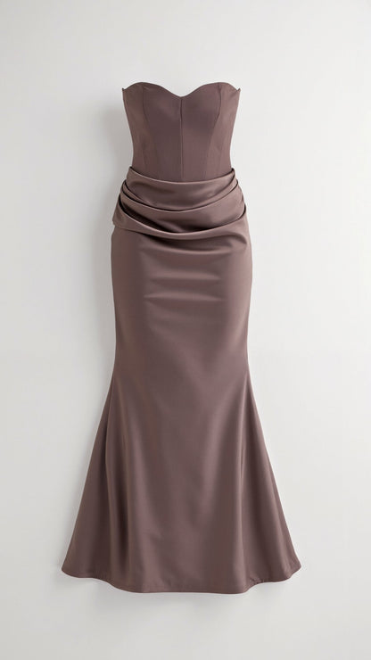 Damen Maxi-Kleid Hochzeitsgast-Eleganz Lang