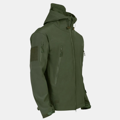 Herren Softshelljacke Wasserdicht Atmungsaktiv Mit Kapuze