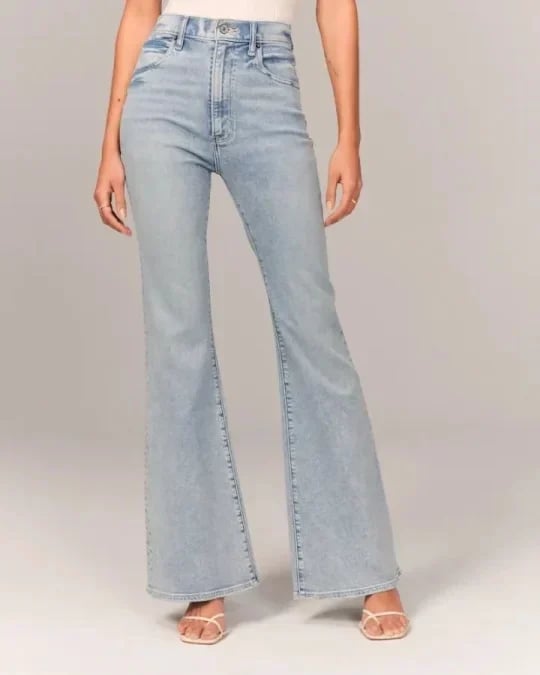 Damen High Waist Jeans Slim Fit Stilvoll - Norvielle