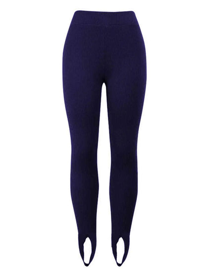 Clara | Gerippte Mid-Waist-Leggings – Komfort und Stil für Jeden Tag Zendoo.de
