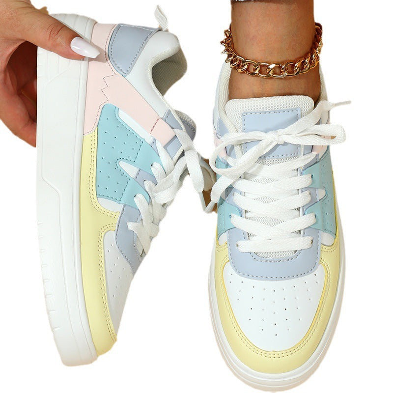 Damen Sneaker Sportlich Trendy Mode Schuhe