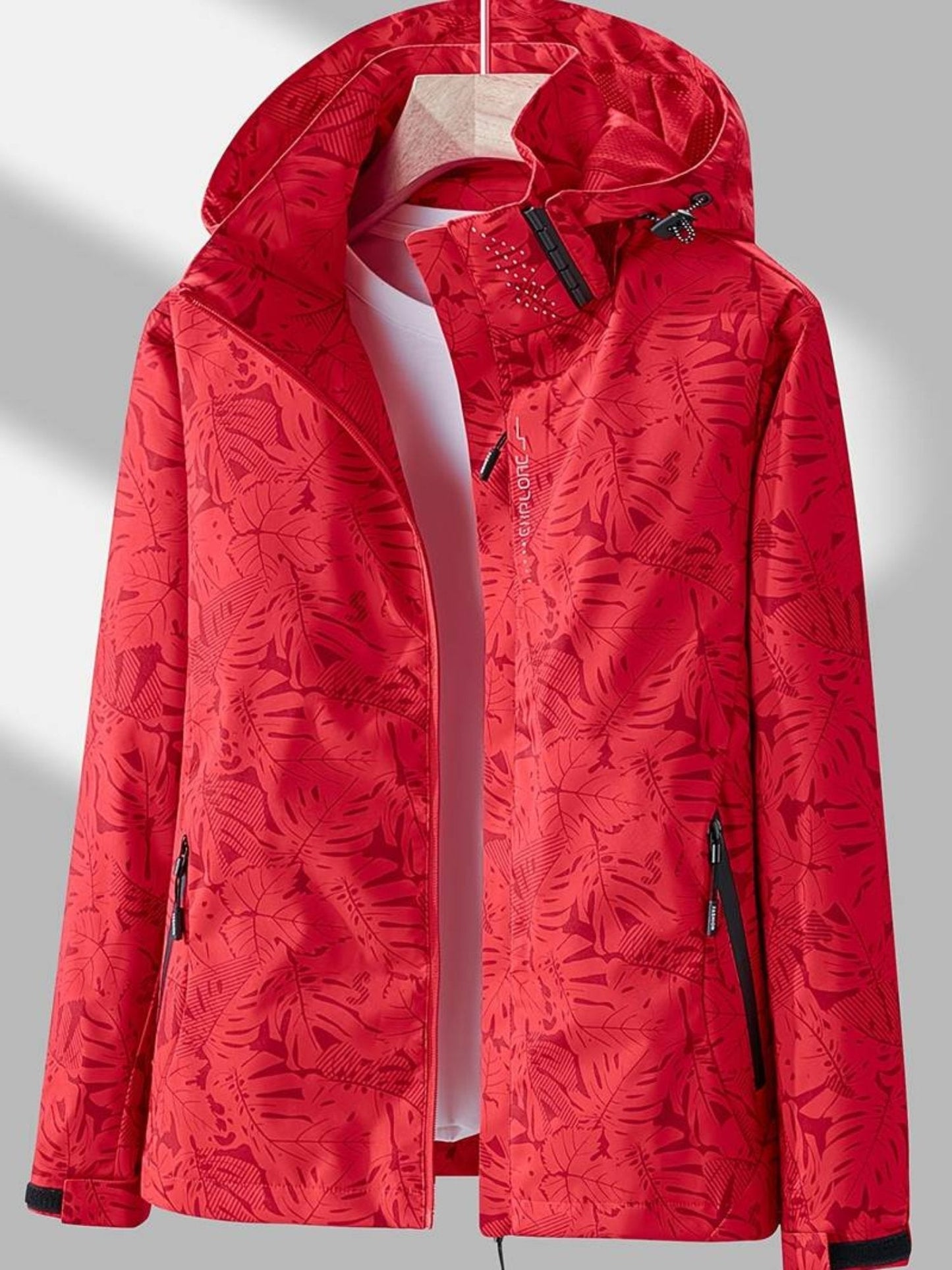 Damen Sportwindbreaker Atmungsaktiv Wasserdicht