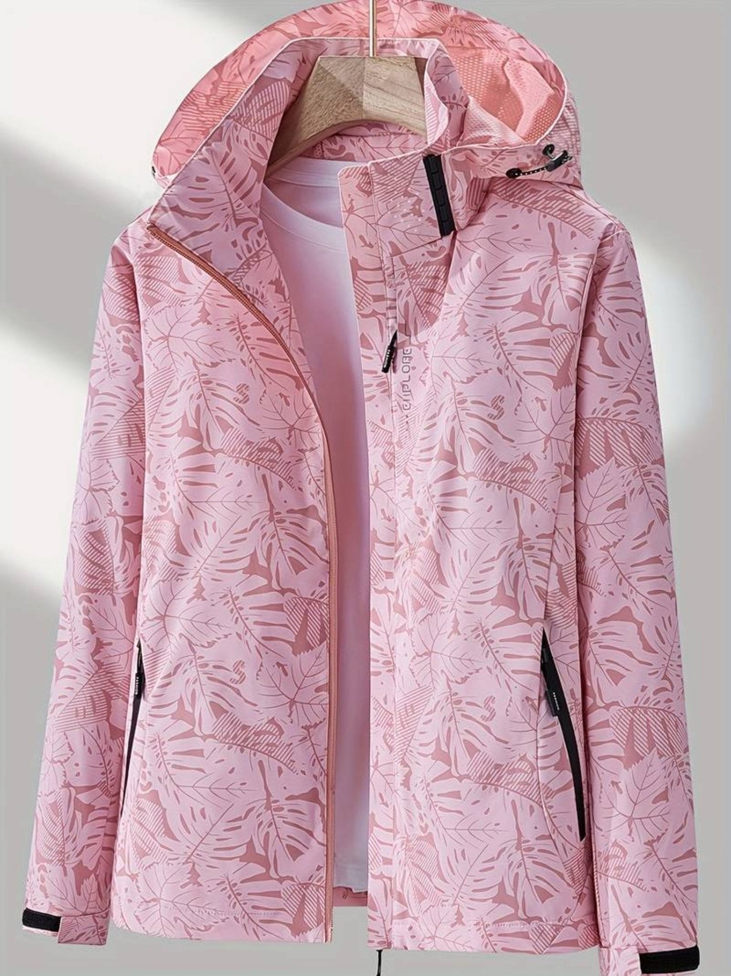 Damen Sportwindbreaker Atmungsaktiv Wasserdicht