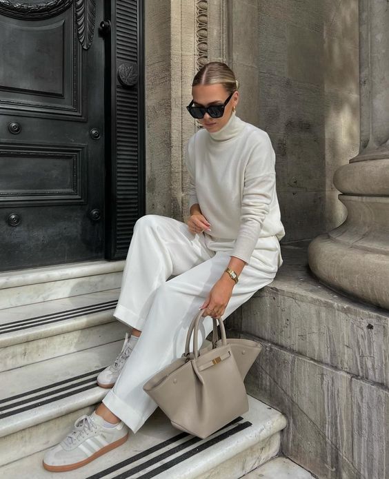 Große Einkaufstasche Elegant Leder