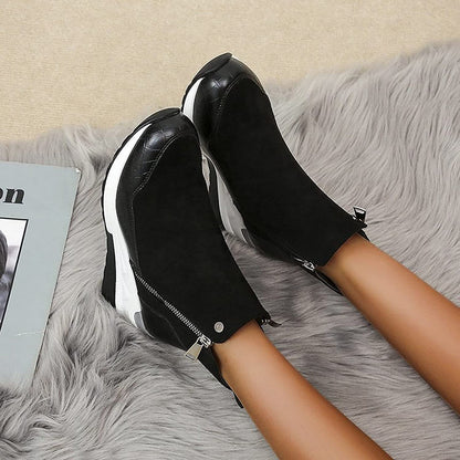 Damen Orthopädische Knöchelstiefel Bequem