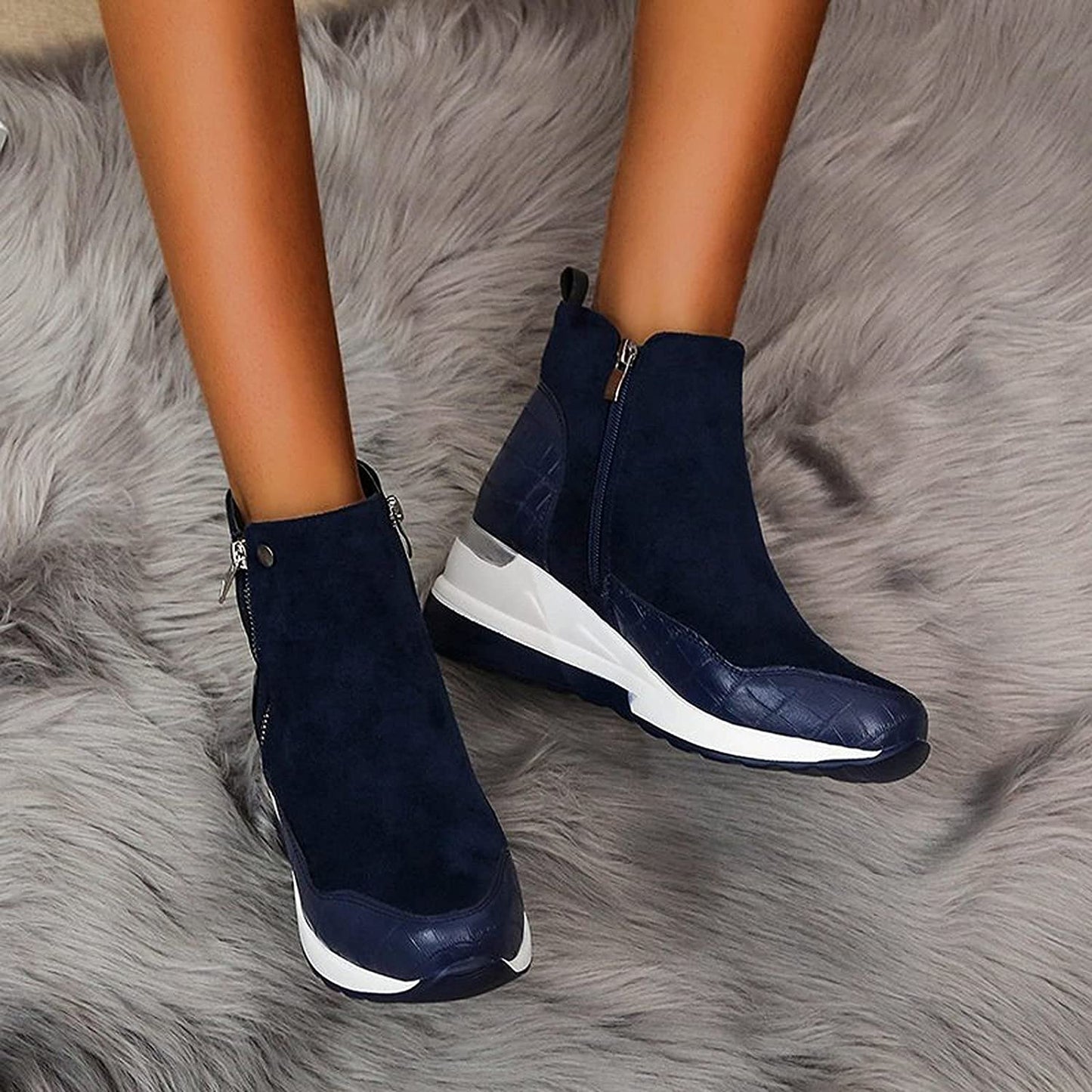 Damen Orthopädische Knöchelstiefel Bequem