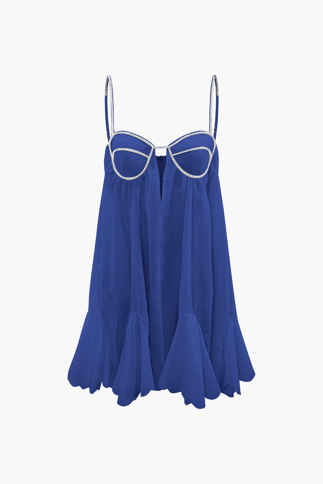 Damenkleid Mit Trägern Glitzerndes Partykleid