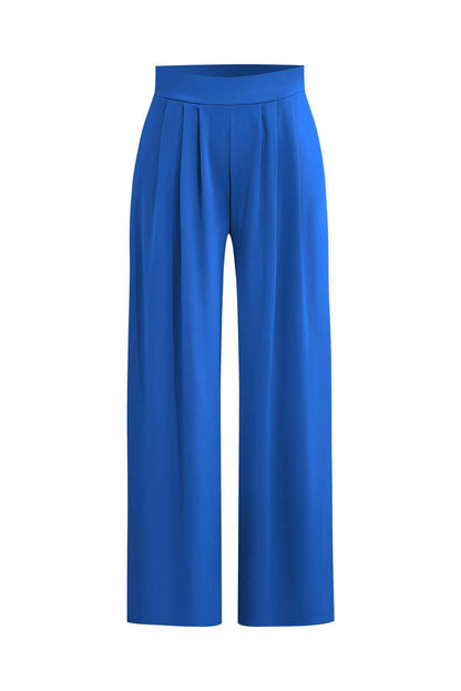 Damen Zweiteiler Set Crop Palazzo Hose