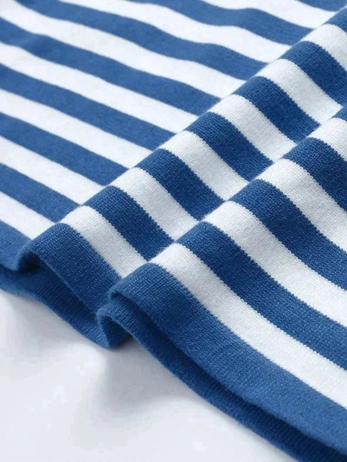 Damen Strickpullover Gestreift Warm