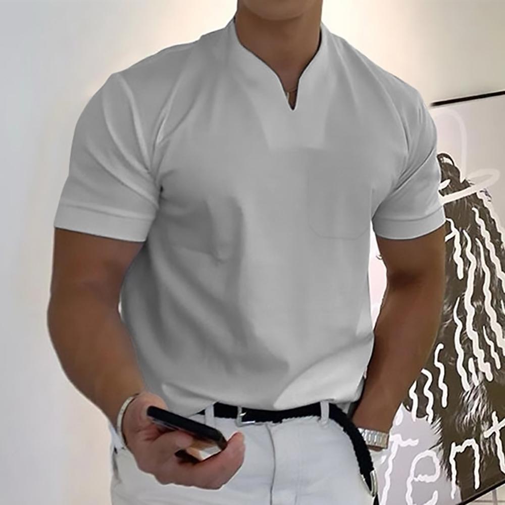 Herren Freizeithemd Bequem Baumwolle