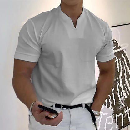 Herren Freizeithemd Bequem Baumwolle